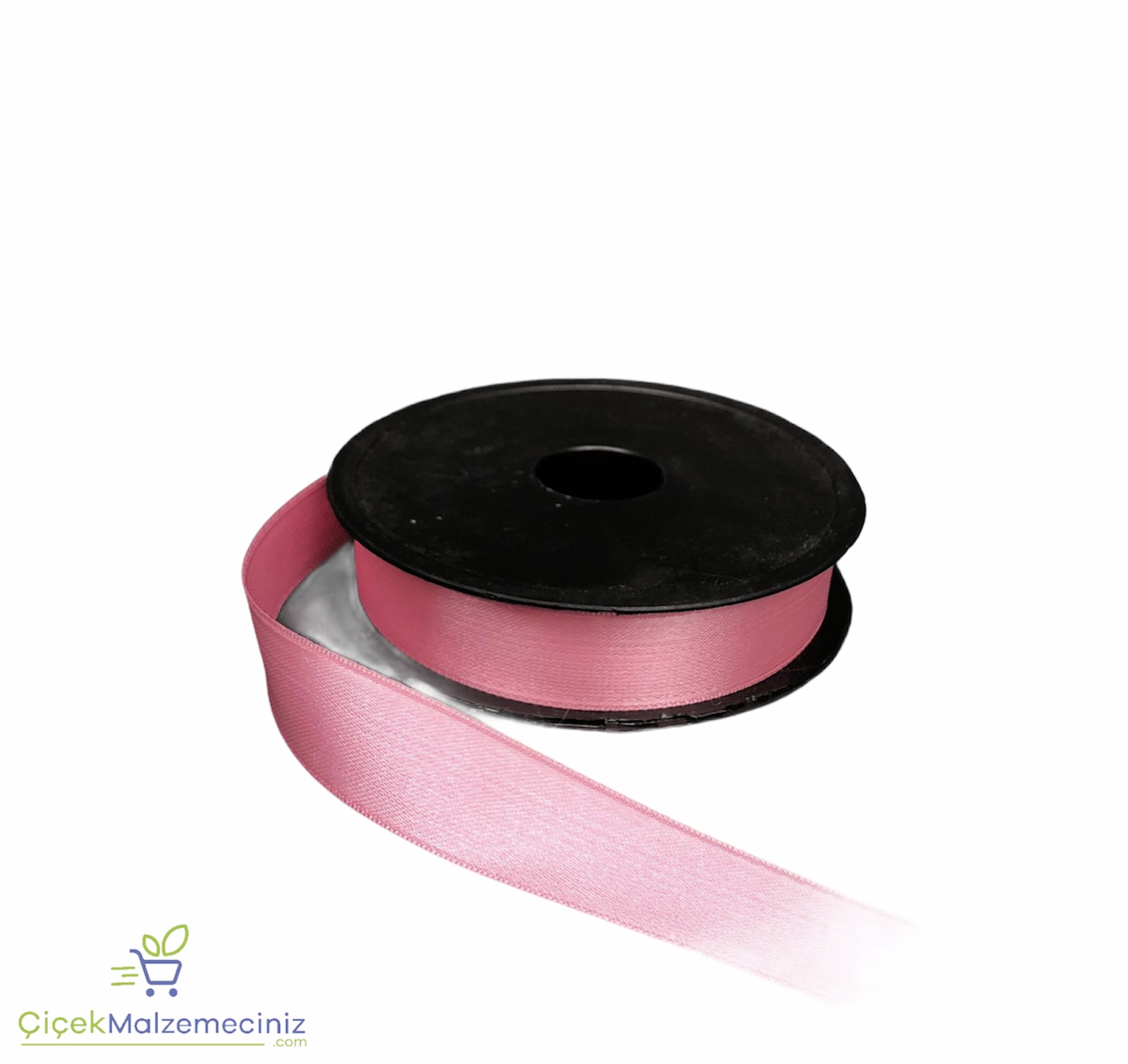 2,5 Cm Pembe Saten